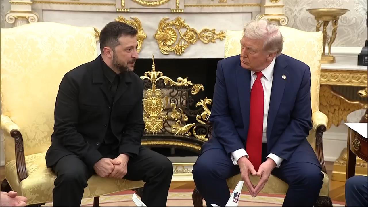 Zelenskyy thanks Trump multiple times during meeting