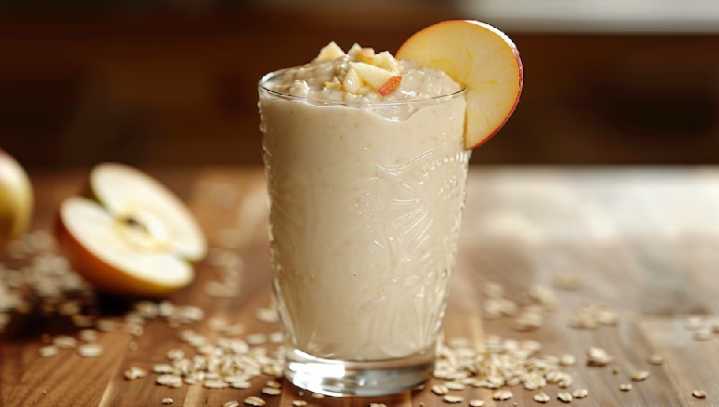 Cuáles son las propiedades curativas del licuado de manzana con avena