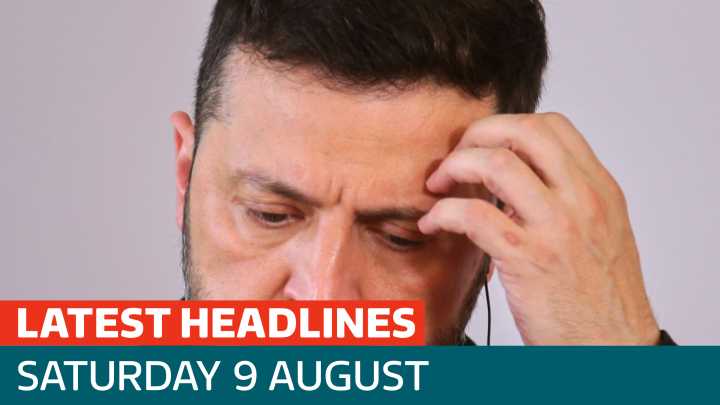 The latest headlines - as Volodymyr Zelenskyy dismisses the US