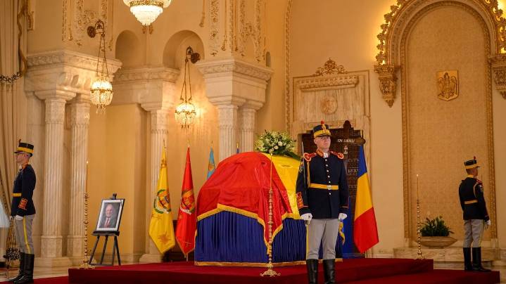 Ion Iliescu's death exposes Romania's deep divisions over his legacy as former leader laid to rest