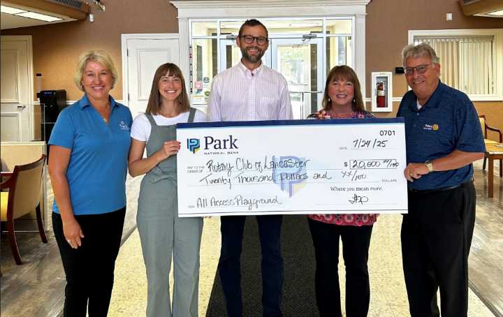 Rotary Club of Lancaster Receives $20,000 Gift for All