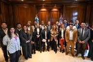 Zamora y Suárez se reunieron con jóvenes referentes de la Mesa Nacional de la CAME