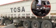 Choque de camiones en la Panamericana Sur genera caos vehicular por más de dos horas en el puente Atocongo