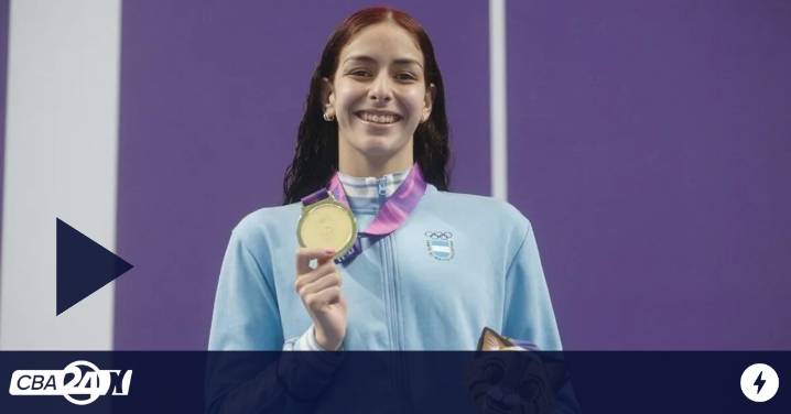 De Córdoba al mundo: Malena Santillán metió medalla dorada y récord sudamericano