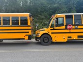 Two Kanawha County School buses involved in crash