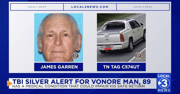 UPDATE: 89-year-old Vonore man located after TN Silver Alert