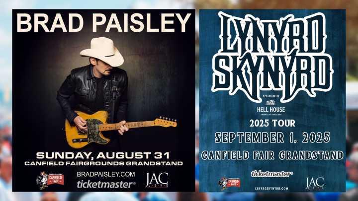 Opening acts announced for Sunday, Monday concerts at Canfield Fair