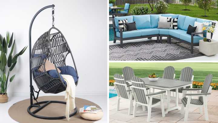 Save up to 60% on patio furniture at Chair King Backyard Store