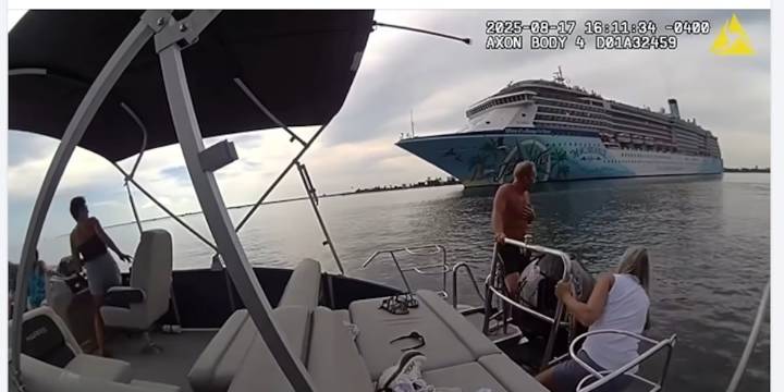 Boaters get a tow after drifting dangerously close to shipping channel