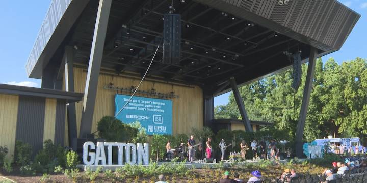Gatton Park opening day draws in hundreds