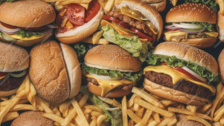 Barra libre de 'burgers' y patatas fritas: solo se produce durante dos horas y media, algunos días, en esta localidad aragonesa