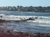 Sailboat capsizes in York in high surf; man rescued