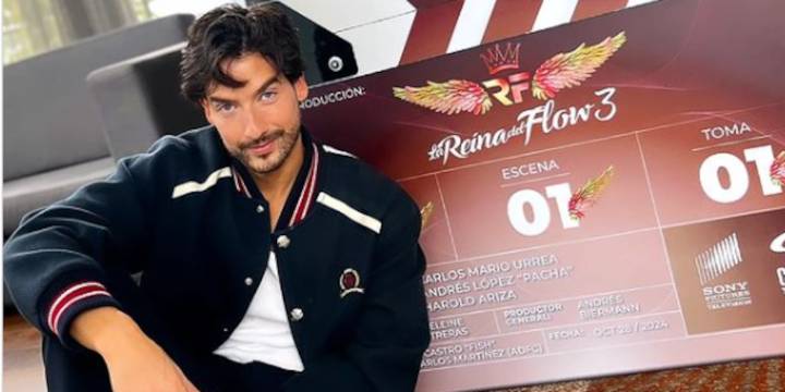 Carlos Torres volvió a las andadas: le jugó una broma pesada a otro compañero de elenco en ‘La reina del flow’ y casi se le sale de las manos