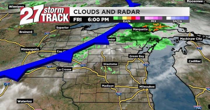 Cold front coming through