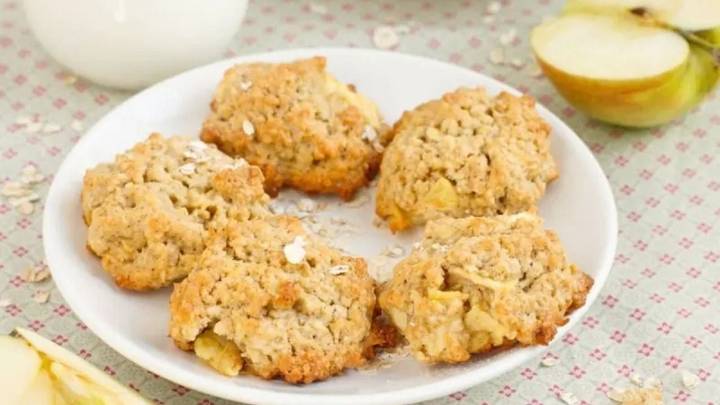 Galletas de manzana crumble: increíblemente ricas y perfectas para acompañar con unos mates