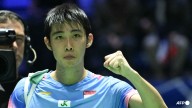 Singapore's Loh Kean Yew advances to BWF World Championships quarters after comeback against Japan's Naraoka