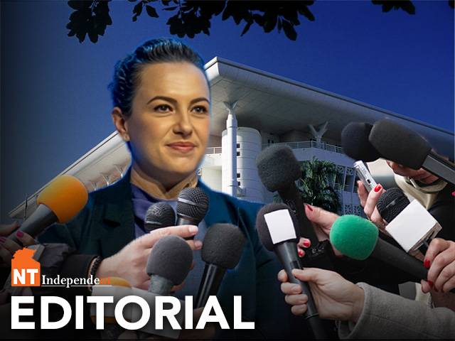 The Chief Minister once condemned Gunner for dodging the free press. She is now doing it herself