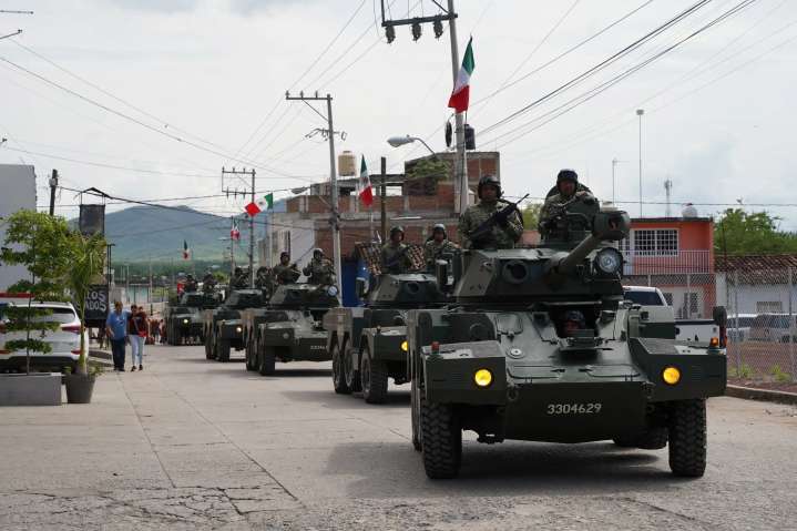 Se retira Base Interinstitucional en comunidades de Apatzingán