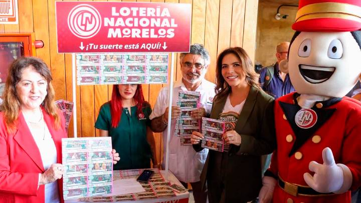 México con M de Migrante: Unen fuerzas Lotería Nacional y Gobierno de Morelos para apoyar a las y los paisanos