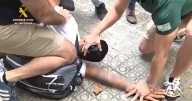 La detención de un líder mafioso italiano en Barcelona por la Guardia Civil, en vídeo