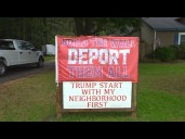 North Carolina man's "Deport Them All" sign targets neighbor, a legal U.S. citizen