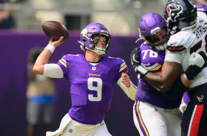 ‘I had a little teardrop’: Minnesota Vikings QB J.J. McCarthy leads scoring drive in brief preseason return