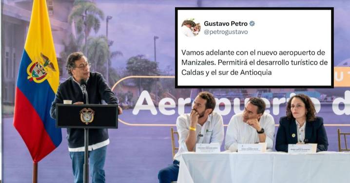“Vamos adelante con el nuevo aeropuerto de Manizales”: presidente Gustavo Petro ratifica su apoyo a Aerocafé