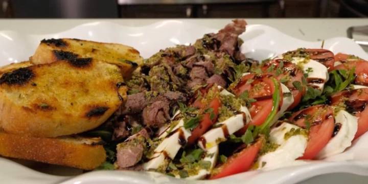 Taste of the Ozarks: Open Face Steak Sandwich Board