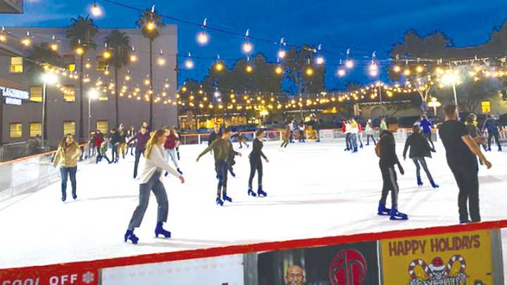 Tucson Holiday Ice Outdoor Skating rink now open