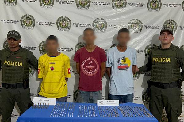 Judicializan a cinco personas por narcomenudeo en Cartagena