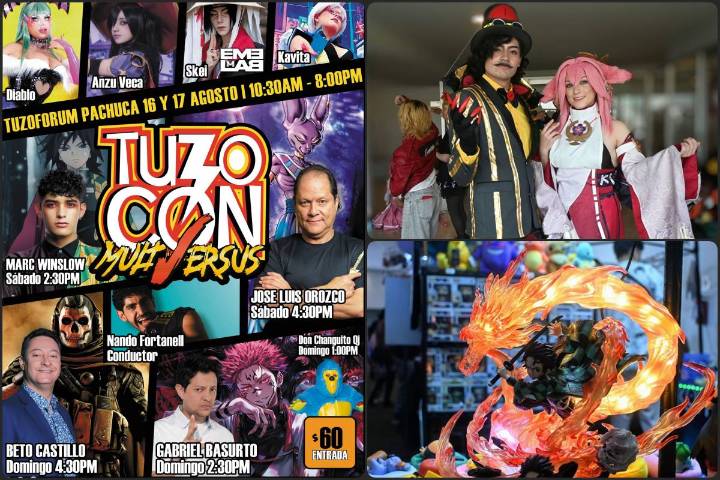 Este fin de semana llega la Expo Tuzocón Multiversus; aquí el programa