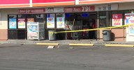 Driver in custody after crashing car through front of east valley Circle K