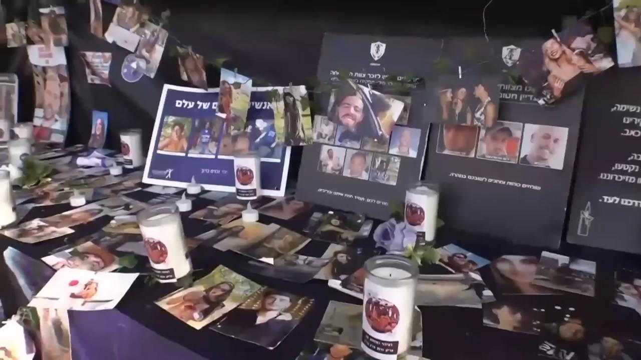 Thousands gather in Tel Aviv to honour the victims of October 7 Nova Festival