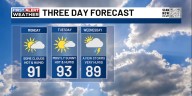 FIRST ALERT | Toasty start to the new work week
