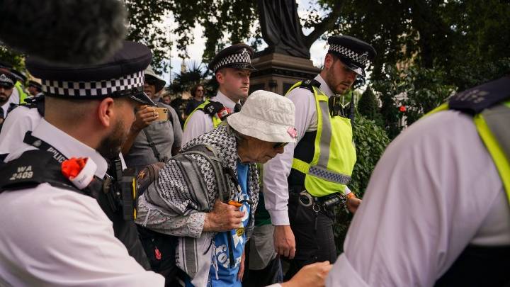 UK police say more than 500 people arrested in pro-Palestinian events over weekend