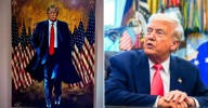 Donald Trump Trolled Online for New Portrait of Himself Displayed in the White House: 'He Looks Pathetic'