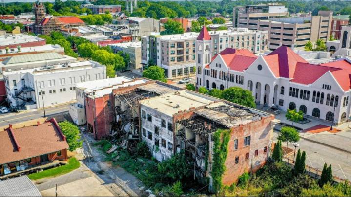 City of Anderson plans for new era, demolishing old buildings
