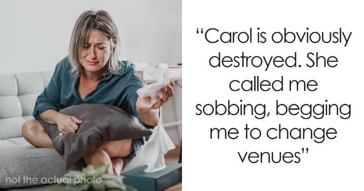 Woman Refuses To Cancel Her Daughter’s Dream Wedding Venue Over Sister’s Cheating Ex