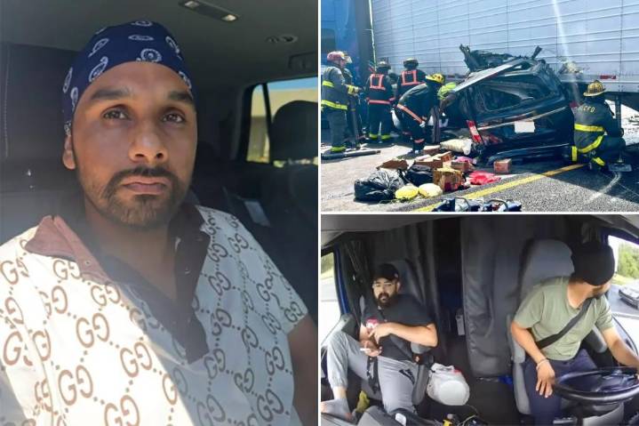 Illegal migrant truck driver in deadly Florida crash failed English, road sign tests — despite getting licenses from 2 sanctuary states