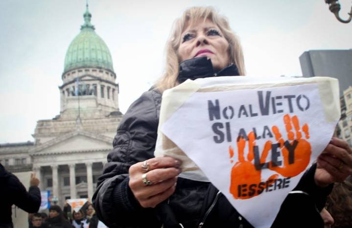Milei derrotado en el veto a la emergencia en Discapacidad, festeja la calle