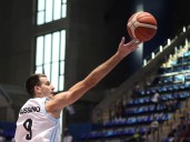 Con la mano salvadora de Brussino, Argentina le ganó sobre la bocina a Colombia en la AmeriCup