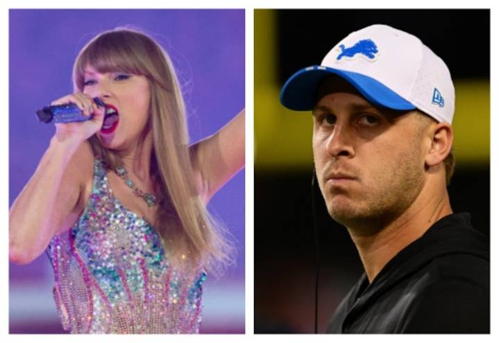 Taylor Swift mentions Jared Goff in Jason Kelce’s podcast in the most naive way