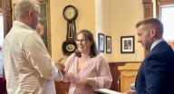 German couple’s 20-year love affair with America culminates in wedding at New Bedford City Hall