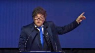 Milei evitó hablar del escándalo de los audios en discapacidad y lanzó un mensaje a Kicillof