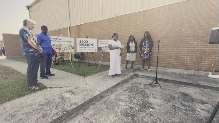 Governor Landry visits Donaldsonville; residents say they're against economic development plans