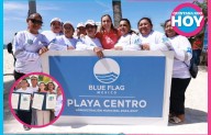 Playa Norte y Playa Centro izan la Bandera Blue Flag en Isla Mujeres