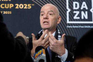 FIFA President Gianni Infantino condemns ‘unacceptable’ racism after incidents at German Cup games