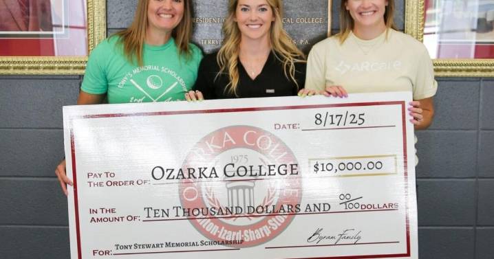 Ozarka Foundation announces the Tony Stewart Memorial Endowed Scholarship
