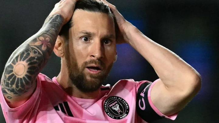 Messi no se entrenó con el Inter Miami y preocupa de cara a un partido clave