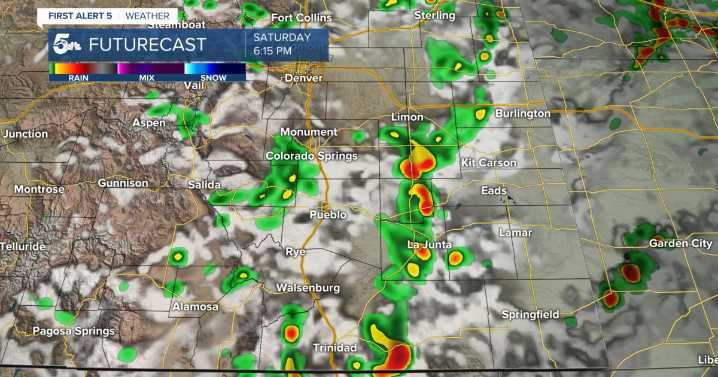 Saturday brings another round of thunderstorms to kick